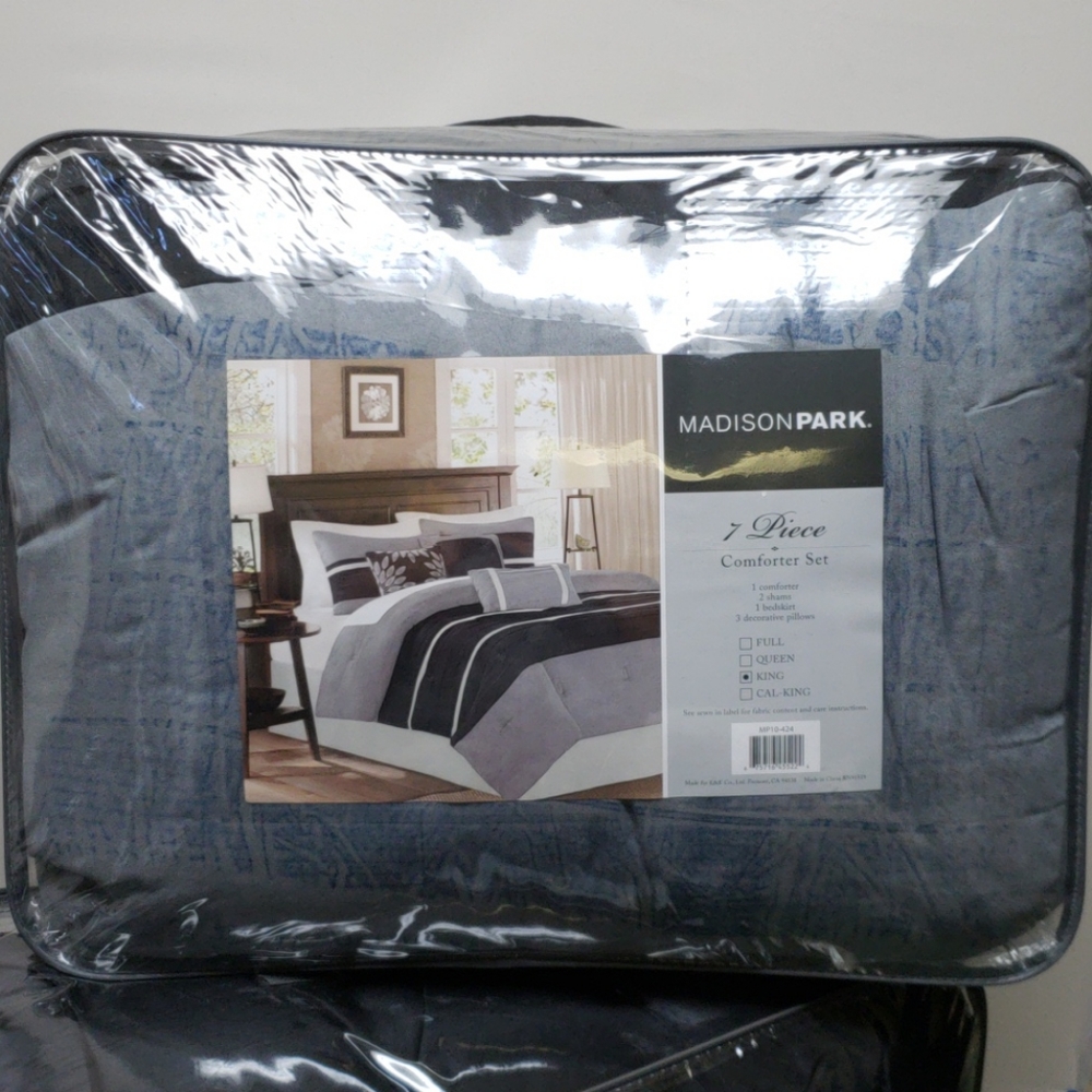 Madison park king comforter set